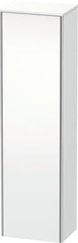 Duravit Hochschrank XSquare mit Tip-on Technik, 500x356x1776 mm, Weiß Seidenmatt