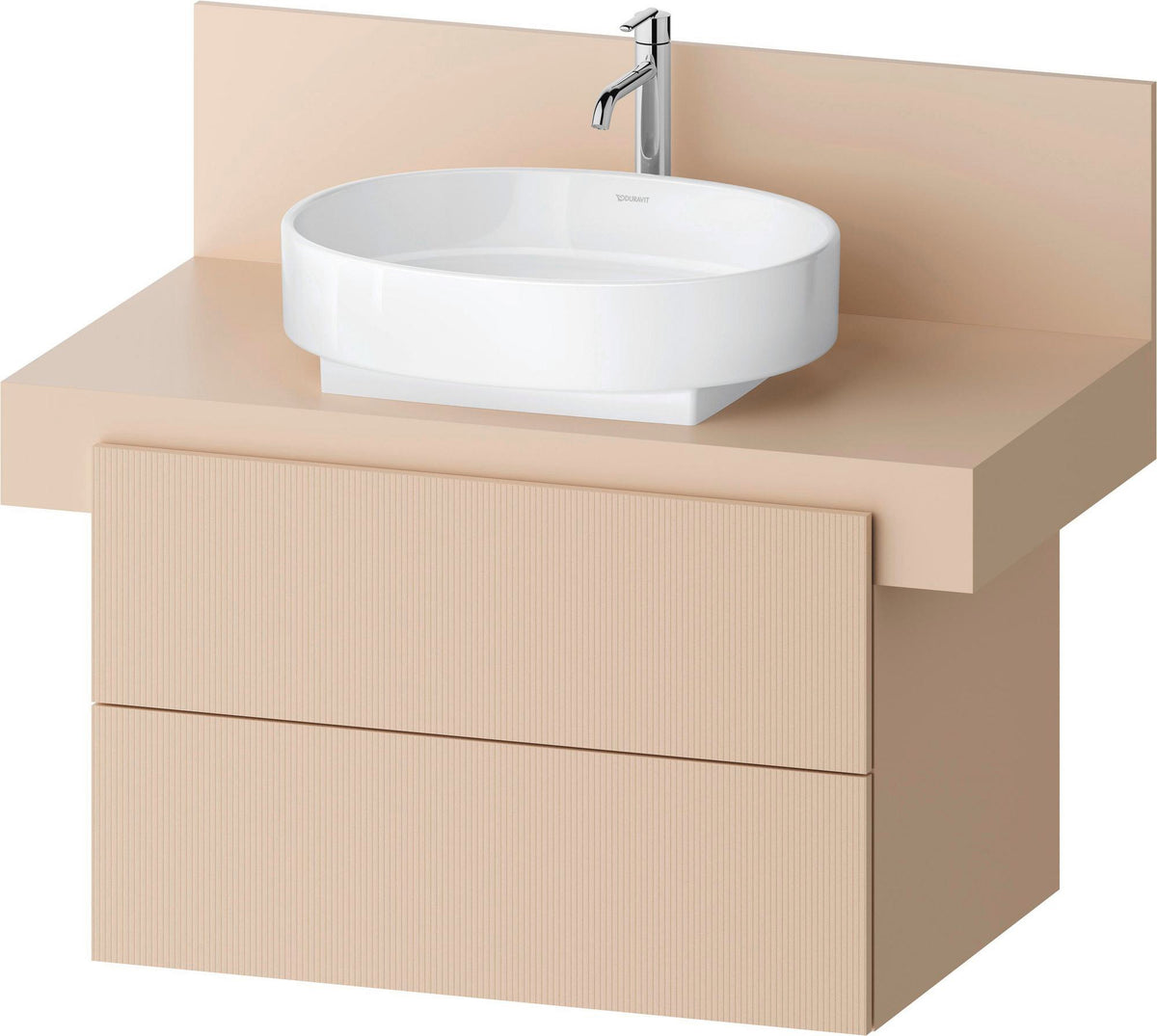 DURAVIT Balcoon Konsolen-Waschtischunterbau 800 mm – 2 Schubkästen, Soft-Close & Push-Open