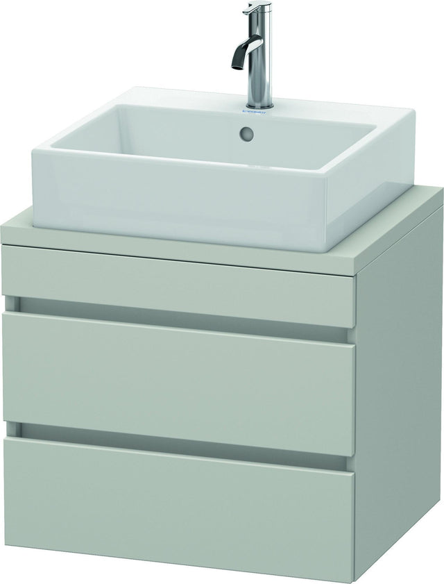 DURAVIT DuraStyle Konsolenunterschrank 600 mm betongrau matt mit 2 Schubkästen und Soft-Close