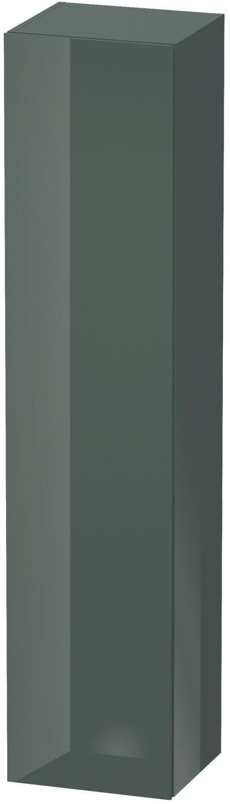 Duravit Hochschrank L-Cube 363x400x1760mm, 1 Tür, links, amerikanisch Nussbaum