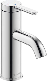 DURAVIT C.1 Einhebel-Waschtischmischer mit FreshStart, MinusFlow und Zugstange, 91 mm Ausladung