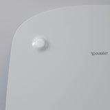 DURAVIT WC-Sitz DuraStyle Weiß mit Edelstahl-Scharnieren, Duroplast, abnehmbar