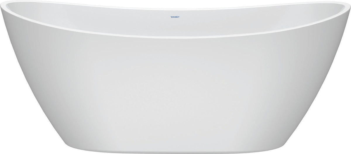 DURAVIT DuraVato Freistehbadewanne oval weiß Acryl 1700x710x690 mm mit Überlauf