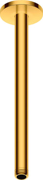 DURAVIT Brausearm L 300mm Deckenmontage Rosette Rund Gold Poliert