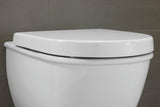 DURAVIT WC-Sitz Darling New weiß mit Absenkautomatik und Edelstahl-Scharnieren