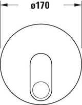 DURAVIT B.3 Einhebel-Brausemischer Unterputz Fertigmontageset Chrom