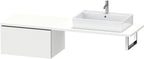 1 Auszug / weiß / L-Cube KUS, 720x547x400mm, 1AZ, tip-o n, min. WAS 20mm, ws smt DSHP, Dekor