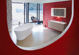 DURAVIT Cape Cod Whirlwanne 1855x885 mm freistehend mit Air-System, 1 Rückenschräge, Weiß Matt