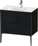 DURAVIT XViu c-bonded Waschtischset 800 mm mit 2 Auszügen, bodenstehend, Soft-Close