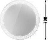DURAVIT Happy D.2 Wandspiegel 700 mm mit Sensorlichtfeld und Spiegelheizung