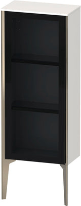 DURAVIT XViu Halbhochschrank 890x400x240 mm, Glastür, dolomiti grey hochglanz