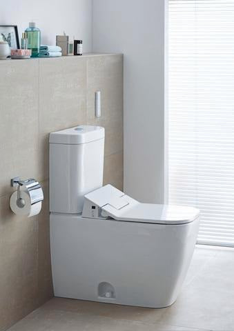 DURAVIT SensoWash Slim Dusch-WC-Sitz für Happy D.2 – mit Fernbedienung & Durchlauferhitzer