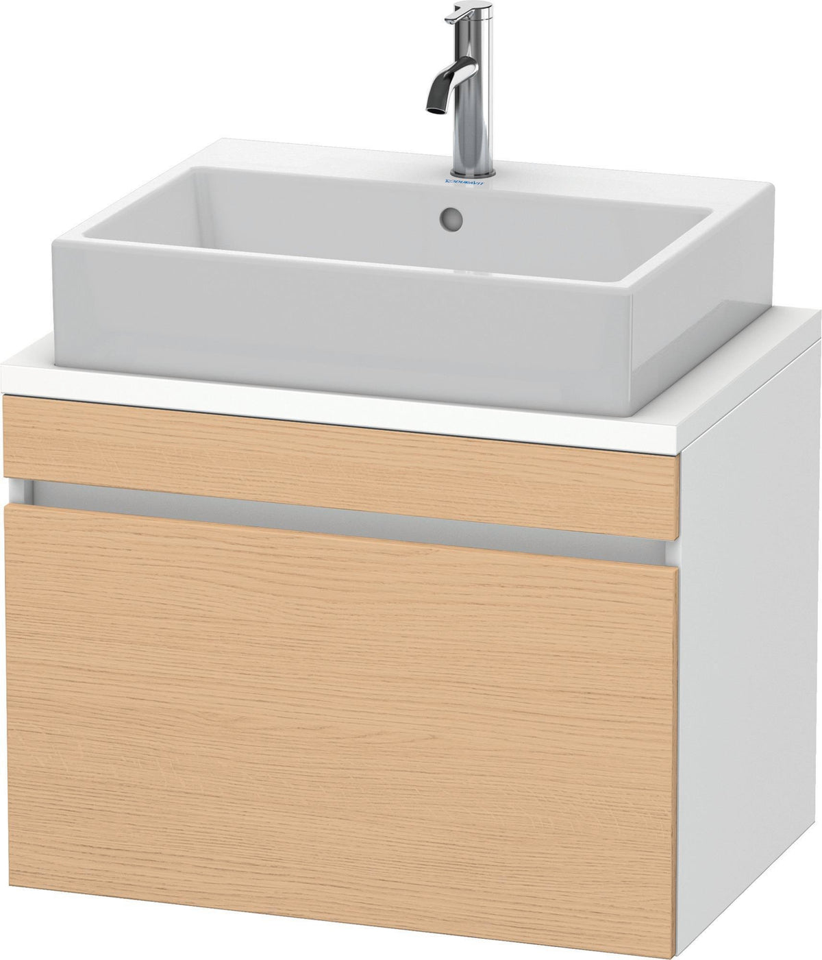 DURAVIT DuraStyle Konsolenunterschrank 700 mm betongrau matt mit Soft-Close-Auszug