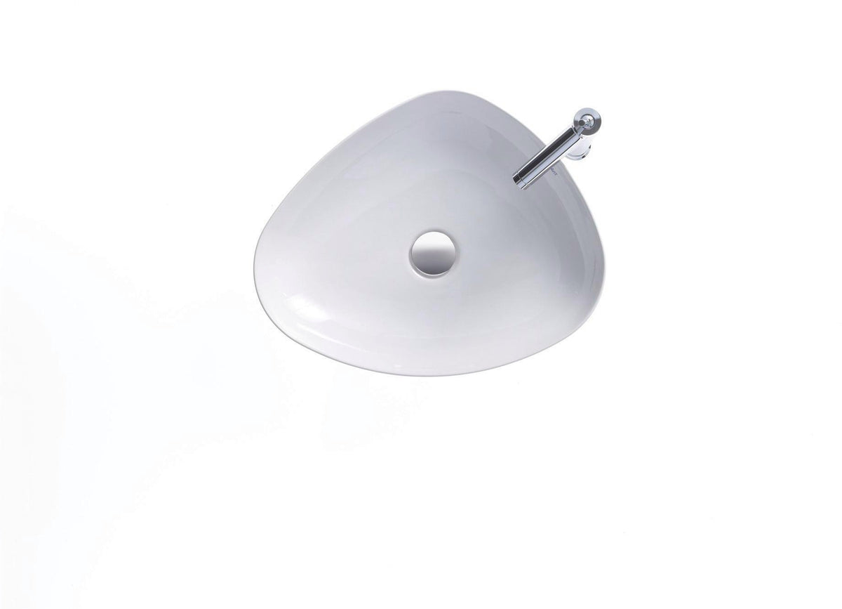 DURAVIT Cape Cod Aufsatzbecken 500mm Weiß Seidenmatt von Philippe Starck