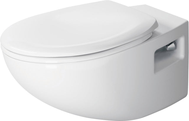 Duravit Wand-WC Design Classics Colomba 575 mm Tiefspüler, weiß – Wandhängendes WC aus Sanitärkeramik