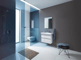 DURAVIT DuraStyle Möbelwaschtisch 800 mm mit WonderGliss, Überlauf und 1 Hahnloch in Weiß