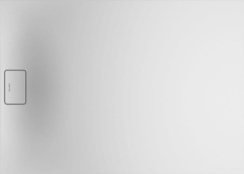 DURAVIT Stonetto Duschwanne 1400x800x50 mm Mineralguss Weiß Matt – Bodenbündig & Rutschhemmend