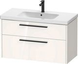DURAVIT D-Code 2.0 WTU Wandhängender Waschtischunterbau 984 mm mit Schubkasten und Soft-Close