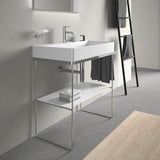 Duravit DuraSquare Möbelwaschtisch 800 mm, weiß, mit Hahnlochbank