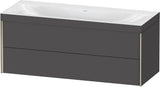 DURAVIT XViu c-bonded Waschtischunterbauset 1200 mm wandhängend mit 2 Schubkästen