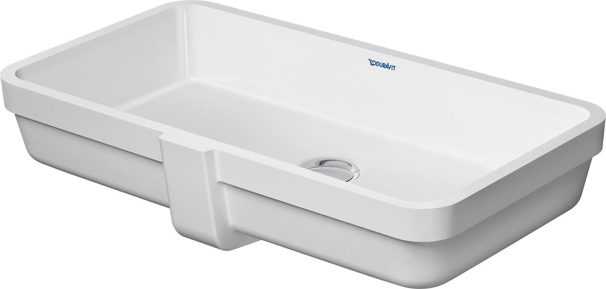 DURAVIT Vero Air Einbauwaschtisch 600 mm, ohne Hahnloch, mit Überlauf, weiß