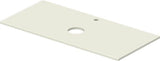 Duravit Sivida Konsole 1080x500 mm mit Ausschnitt für Waschschüssel in Blassgrün Matt