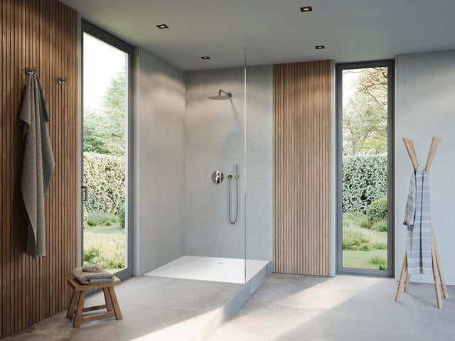 DURAVIT Sustano Duschwanne 800x800x30 Mineralguss Weiß – Quadratisch, Bodenbündig