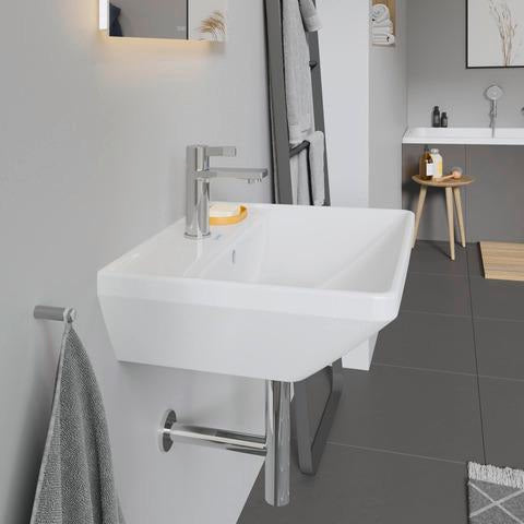 Duravit D-Neo Waschtisch 550 mm weiß mit Überlauf und WonderGliss