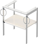 DURAVIT Metallkonsole White Tulip 760x684x450 mm Taupe Hochglanz mit Höhenausgleich