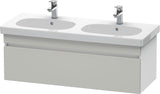 Duravit DuraStyle Waschtischunterbau 1150 mm wandhängend, 1 Auszug, weiß matt – mit Soft-Close