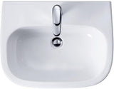 Duravit Waschtisch D-Code 600 mm weiß, wandhängend, 1 Hahnloch, ohne Überlauf