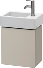 taupe matt / Spanplatte / 1 Tür