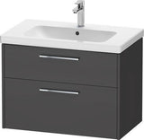 DURAVIT D-Code 2.0 Waschtischunterbau 784 mm Eiche Marmor mit Soft-Close