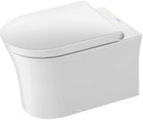 DURAVIT White Tulip Wand-Tiefspül-WC 540 mm weiß rimless HygieneFlush von Philippe Starck