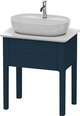 DURAVIT Luv Waschtischunterbau bodenstehend 638 mm Taupe Seidenmatt mit 1 Auszug