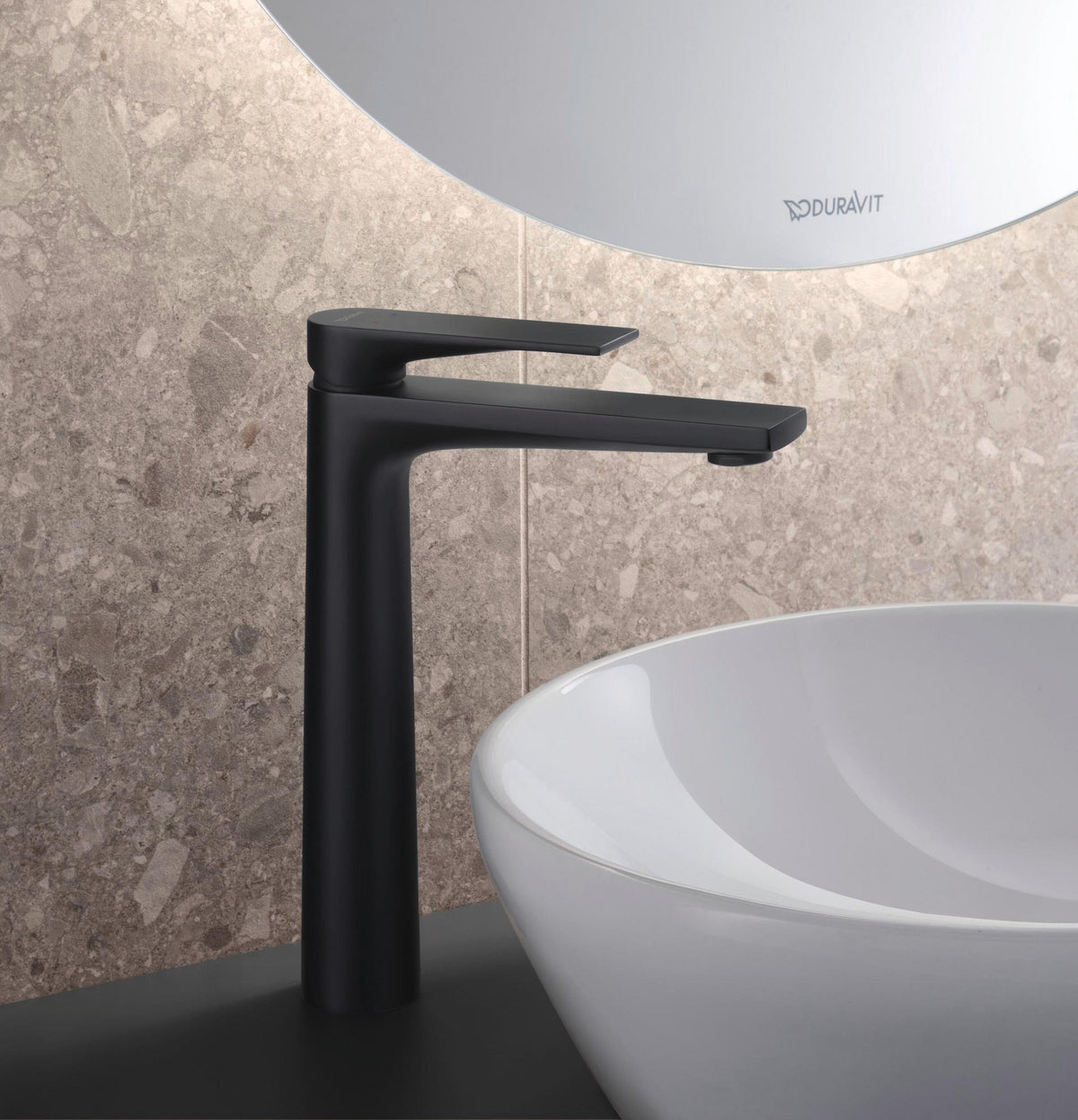 DURAVIT Tulum by Starck Einhebel-Waschtischmischer XL ohne Zugstange, Chrom
