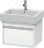 Duravit Ketho Waschtischunterbau wandhängend 440x550x410mm 1 Auszug weiß matt