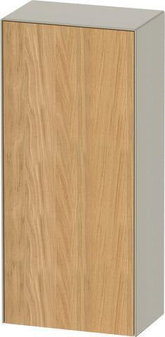 Duravit Halbhochschrank White Tulip 400 mm, 1 Tür, seidenmatt weiß, Designer Philippe Starck