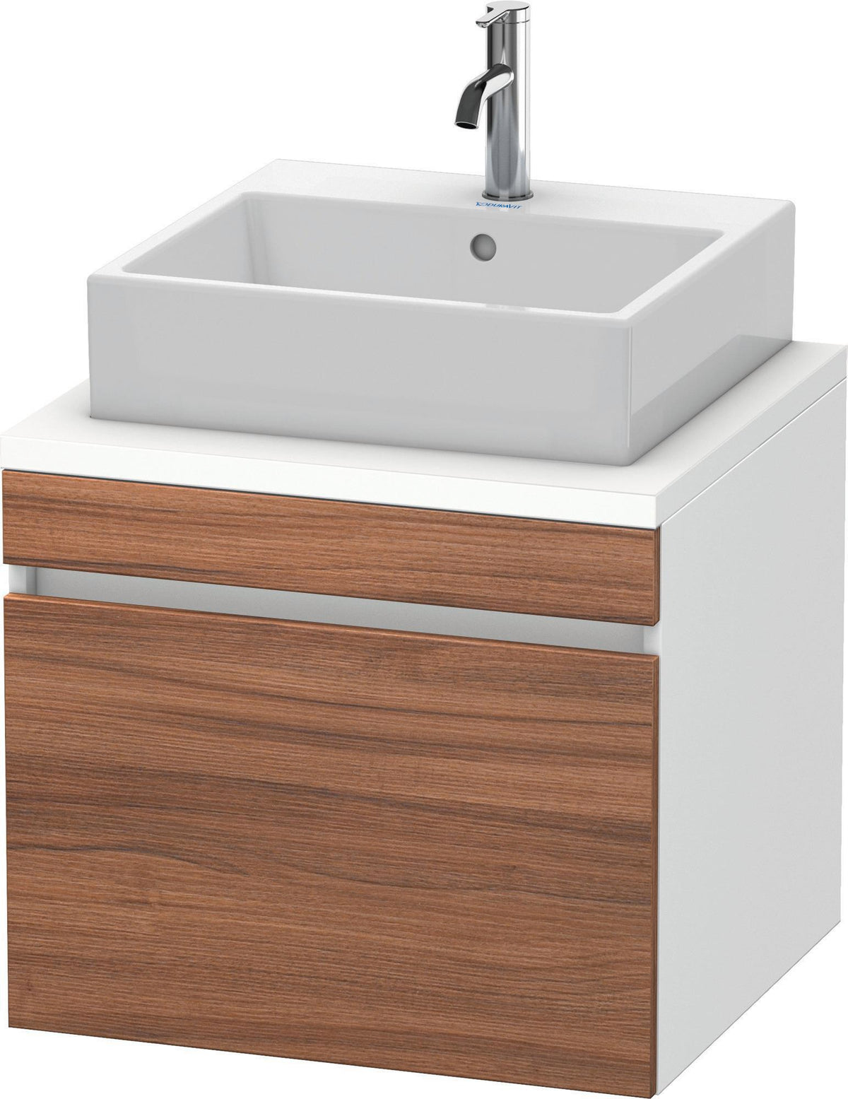 DURAVIT DuraStyle Konsolenunterschrank 600 mm betongrau matt – 1 Auszug, wandhängend