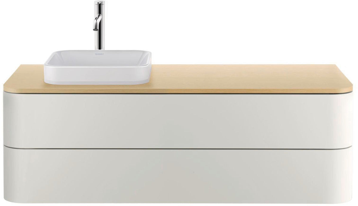 Duravit C.1 Einhebel-Waschtischmischer L mit Zugstange, Schwarz Matt