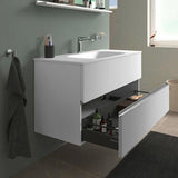DURAVIT Sivida Spiegelablage 1200 mm in Chrom/Weiß Hochglanz – Ablage mit Befestigungsmaterial