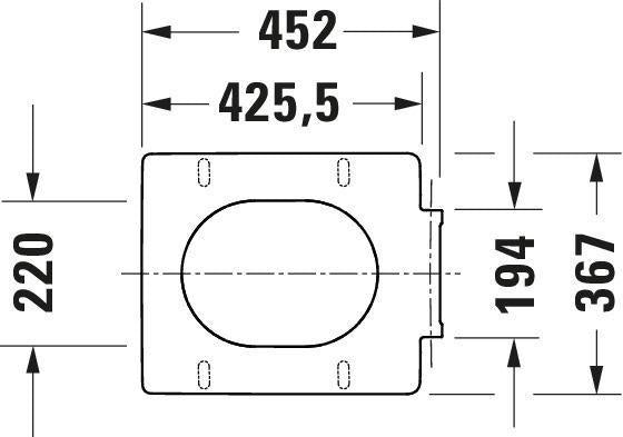 DURAVIT WC-Sitz Vero Air weiß mit Absenkautomatik und Edelstahl-Scharnieren