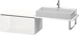 Duravit L-Cube Unterschrank 820 mm taupe supermatt mit Auszug und Dämpfung