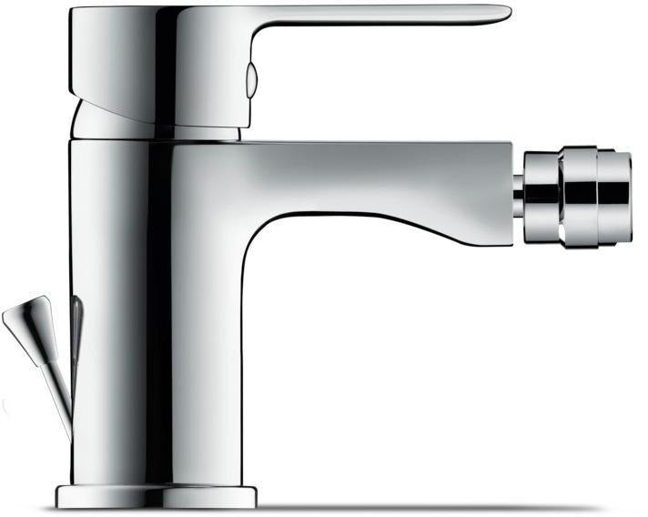 DURAVIT A.1 Einhebel-Bidetmischer mit Zugstangen-Ablaufgarnitur, chrom, Ausladung 118 mm