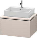 taupe matt / Spanplatte / 1 Auszug