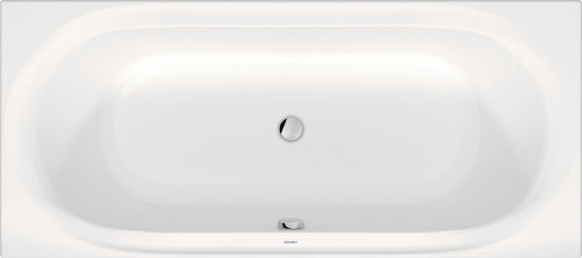 DURAVIT Soleil by Starck Einbau-Badewanne 1800x800 mm Weiß mit 2 Rückenschrägen