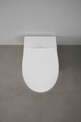 DURAVIT Univavo WC-Sitz Oval Tief 451mm mit Absenkautomatik, Weiß
