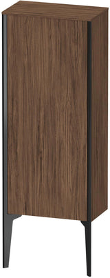 Duravit XViu Halbhochschrank 890x400x240mm Nussbaum dunkel matt – Wandhängend mit Tip-On Technik