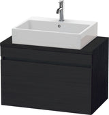 Duravit DuraStyle Waschtischunterbau 800 mm betongrau matt mit 1 Auszug und Soft-Close