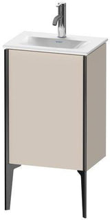Duravit Waschtischunterbau XVIU 591x430x310mm Pro sw ma TA li ta s-matt – bodenstehend mit Aluminiumprofil